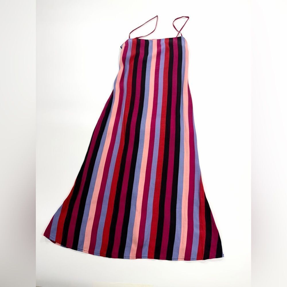 Reformation Multicolor Striped Maxi Dress